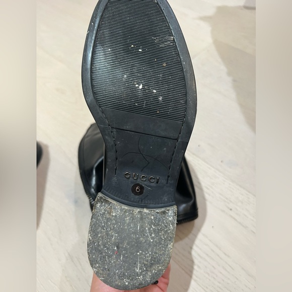 Gucci leather  boots - Picture 2 of 9